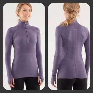 Lululemon Run Swiftly Tech 1/2 Zip Concord Grape 4
